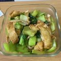 Miyaaaa☆'s cooksnap of when they made 厚揚げとチンゲンサイの中華煮.