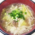 へろへろへ's cooksnap of when they made ダシダで肉吸い風うどん.
