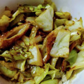 クックQX2SO4☆'s cooksnap of when they made ❤簡単❤ちくわ＆キャベツのオイマヨ炒め.