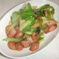 きらり流れ星's cooksnap of when they made キャベツときのこの麺つゆマヨ炒め.