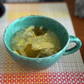 ちゃぴ♥'s cooksnap of when they made ＊白菜とネギのかき玉中華風スープ＊.