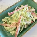 クックYS50's cooksnap of when they made きゅうりとカニかまの胡麻マヨ和え.