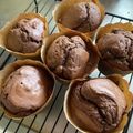 kaichun's cooksnap of when they made HMで簡単チョコマフィン.