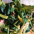 あきぃ∞'s cooksnap of when they made ほうれん草の胡桃味噌和え.