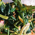 あきぃ∞'s cooksnap of when they made ほうれん草の胡桃味噌和え.
