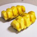 ３５９'s cooksnap of when they made パイナップルの切り方.