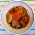 neko＊and…'s cooksnap of when they made 大根と鶏モモ肉の煮物★炊飯器で！.