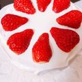 ☆303☆'s cooksnap of when they made 大切な人に贈る「苺のショートケーキ」.