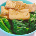 もんダック's cooksnap of when they made 菜の花と油揚げのおひたし.