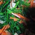 みか☆ん's cooksnap of when they made ＊ほうれん草とベーコンのバター炒め＊。.