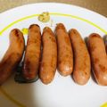 優木星's cooksnap of when they made 朝食に☆ウィンナーのボイルソテー.