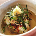 ちゃちゃまる26's cooksnap of when they made こんがりネギ鯖焼きおにぎりの茶漬け.