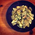 CZKO's cooksnap of when they made 激ウマ♪ヤーコンと鶏肉のカレー炒め.