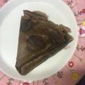 まゆのふ♬'s cooksnap of when they made もちもちクレープ生地deチョコクレープ♪.