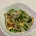 papikun's cooksnap of when they made 材料2つ☆　白菜とたまごの中華炒め　.