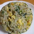 クッキングかぁ♡'s cooksnap of when they made 鉄分たっぷり☆ほうれん草チャーハン.