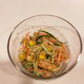 みるくもこ☆'s cooksnap of when they made 彩り抜群！カレーに合う☆カニカマサラダ.