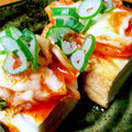 チェリム's cooksnap of when they made 厚揚げのキムチチーズ焼き♪♪.