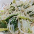 クックA9C9DK☆'s cooksnap of when they made 簡単★レンジのみ もやしと小松菜のナムル.