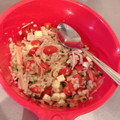 usamaru19's cooksnap of when they made 切ってあえるだけ！ぷちぷちもち麦サラダ.