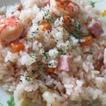 amileamila's cooksnap of when they made 簡単！お弁当にも★炊飯器deエビピラフ.