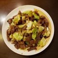 クック0JC7LO☆'s cooksnap of when they made 牛肉のオイスター炒め.