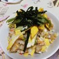 クックC8ZBEG☆'s cooksnap of when they made だしの旨みがたっぷり＊五目ちらし寿司.