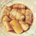⭐悠優ママ⭐'s cooksnap of when they made 長芋の肉巻き照り焼き.