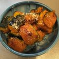 だい☆あお☆まり's cooksnap of when they made 大学？南蛮風？カボチャの甘辛こってり酢♪.