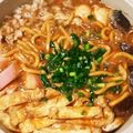 NAOばあさん's cooksnap of when they made 超簡単 名古屋人の私の味噌煮込みうどん.