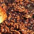 ごま３しお３'s cooksnap of when they made 簡単おやつ☆黒糖クルミ.