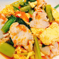 ねこのともだち's cooksnap of when they made 豚肉とトマトと小松菜の中華炒め.