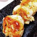 ネコかえる's cooksnap of when they made 簡単☆串焼き屋さんみたいな鶏つくね.