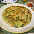 あねこちゃん's cooksnap of when they made 節約つまみニラ＆ネギ青い部分チーズチヂミ.