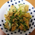 さらさんレシピ's cooksnap of when they made 簡単。豆苗と油揚げの卵とじ.