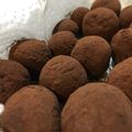 りり苺。's cooksnap of when they made 簡単トリュフ☆牛乳でもつくれます！.
