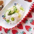 あやちん０８１６'s cooksnap of when they made アスパラガスご飯.