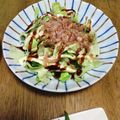 和☆2049's cooksnap of when they made レンチン♡キャベツﾀﾞｹお好み焼き.