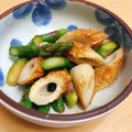 ★ぴよぴよ501★'s cooksnap of when they made ちくわとアスパラのからし和え.