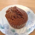 ●ゆゆゆ●'s cooksnap of when they made パン屋さんのチョコマフィン♪.
