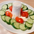 ひよひよひよりん's cooksnap of when they made 簡単おつまみ、新鮮野菜の岩塩プレートのせ.