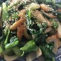 さとっちにゃん's cooksnap of when they made 和風であっさり！青梗菜とちくわの醤油炒め.