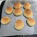 きりんのめ☆｡・:＋'s cooksnap of when they made 強力粉・牛乳・バター等々無し！薄力粉パン.