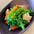 kei_chan4's cooksnap of when they made 菜の花と油揚げのお浸し風サラダ.