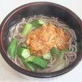 きらり流れ星's cooksnap of when they made 簡単常備菜!オクラでつるっとえのきなめ茸.