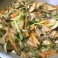 もじょもじょ's cooksnap of when they made 鶏肉とニラときのこの黒酢炒め.