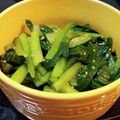 くるくるまな's cooksnap of when they made 小松菜のナムル.