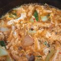 麗龍蘭's cooksnap of when they made さば缶で♪ 韓国風キムチスープ.