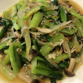 こずっきー's cooksnap of when they made 小松菜とちりめんじゃこ・あみえび炒め.