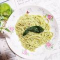 STimeBlues's cooksnap of when they made パスタジェノベーゼ.